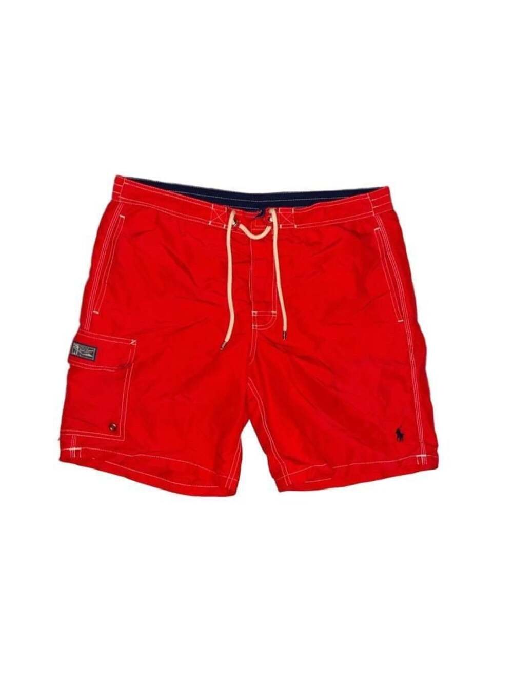 Polo Ralph Lauren Red Kailua Cargo Swim Shorts Men's Size M